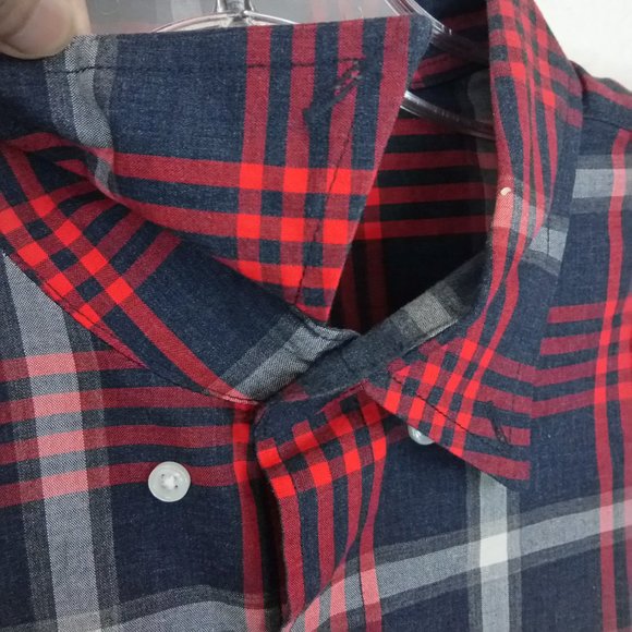 J. Crew Men's 100% Cotton Plaid Button Down Shirt - Picture 10 of 14